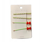 Bobby Flat Pin (4pcs/pkt)